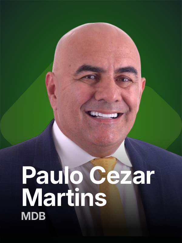 Foto deputado: Paulo Cezar Martins