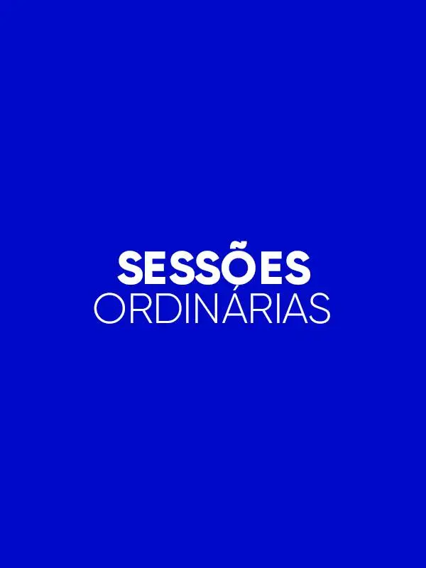 Programa Sessões Ordinárias