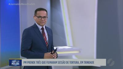 PM prende tr&ecirc;s suspeitos que filmaram sess&atilde;o de tortura em Trindade