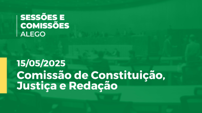Imagem de capa do vídeo - Comissão de Constituição, Justiça e Redação