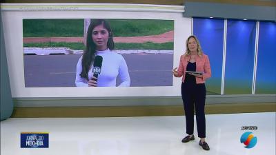 itemCavalos em disparada assustam crianças em praça na região noroeste de Goiânia