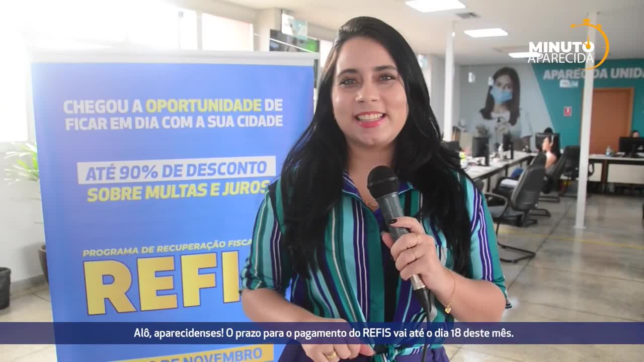 Aparecida lança REFIS 2022 para renegociar débitos