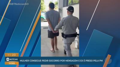 itemMulher consegue pedir socorro por mensagem e ex-companheiro é preso pela PM