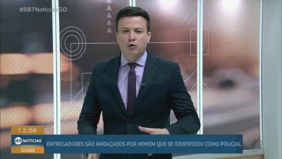 itemEntregadores são ameaçados por homem que se indentificou como policial em Goiânia