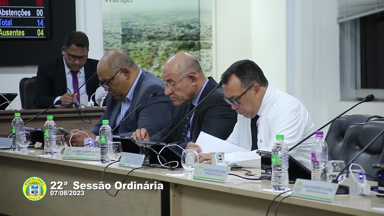 Resumo da 22ª Sessão Ordinária - Parte 2