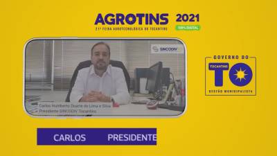 Recado dos apoiadores da #Agrotins2021 (Parte 1)