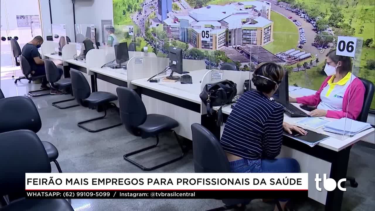 itemFeirão do Emprego para Profissionais da Saúde