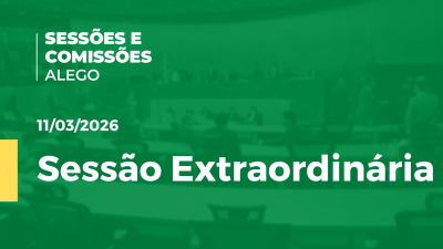 Imagem de capa do vídeo - Reunião da Sessão Extraordinária