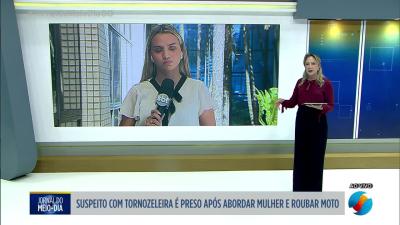 itemHomem é preso após abordar mulher e roubar moto em Aparecida de Goiânia