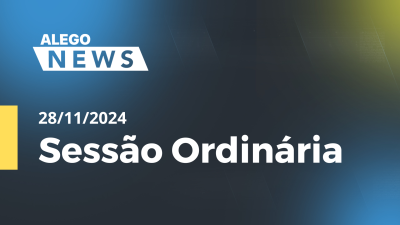 itemAlego News Sessão Ordinária Alego