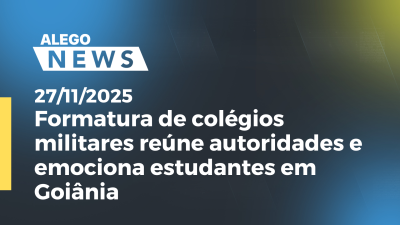 itemFormatura de colégios militares reúne autoridades e emociona estudantes em Goiânia