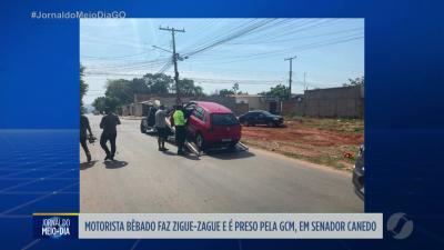 itemMotorista bêbado é preso pela GCM de Senador Canedo