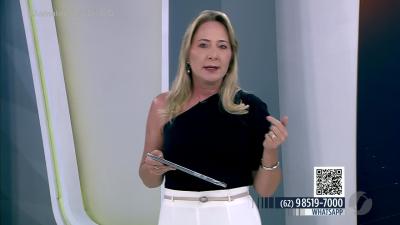 Temporal derruba &aacute;rvoes na GO-164 uma delas atingiu um carro