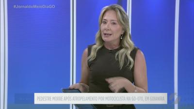 itemPedestre morre atropelado por motociclista na GO-070 em Goianira