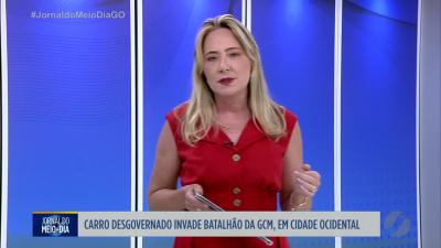 itemAcidente com caminhonete em linha de trem em Luziânia