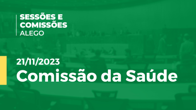 Imagem de capa do vídeo - Comissão de Saúde