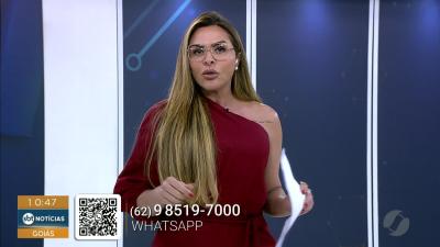 itemBuscas no Rio Meia Ponte por mulher desaparecida