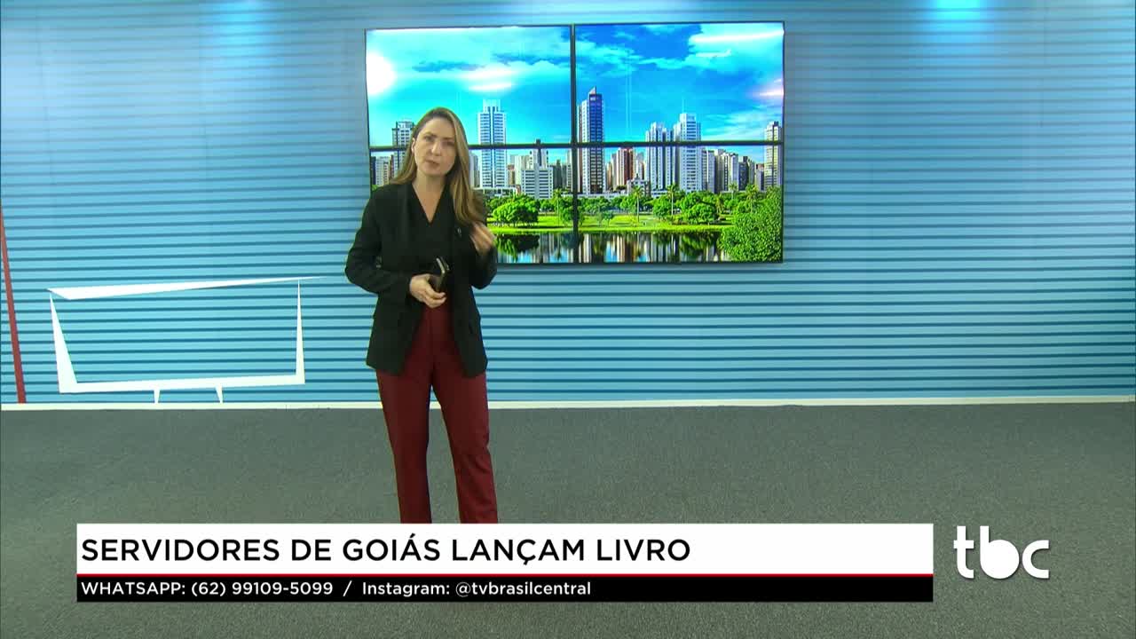 Servidores de Goi&aacute;s lan&ccedil;am Livro