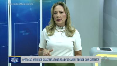 itemOperação apreende meia tonelada de cocaína em Goiás