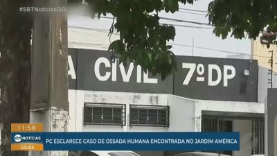 itemPolícia esclarece caso de ossada encontrada no Jardim América