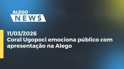 itemCoral Ugopoci emociona público com apresentação na Alego