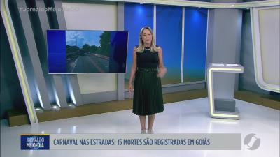 PRF registra quinze mortes nas rodovias de Goi&aacute;s durante o carnaval