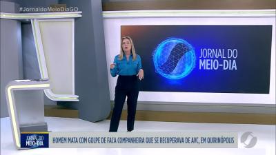 itemHomem mata companheira com golpe faca em Quirinópolis