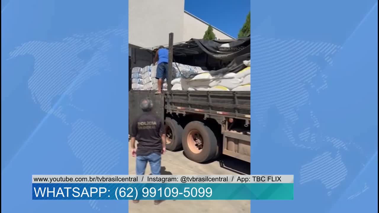 itemPF doa 8 Toneladas de Arroz apreendidas durante Operação de Combate ao Trafico de Drogas