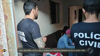 itemCasal cria perfil falso e seduz homens que perderam dinheiro em Rio Verde