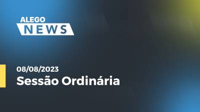 Imagem de capa do vídeo - Sessão ordinária desta terça-feira