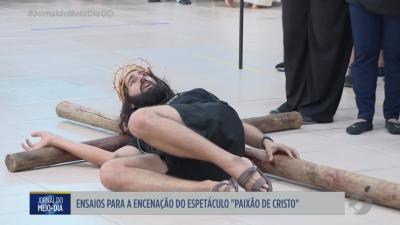 Ensaios da Paix&atilde;o de Cristo emocionam antes da apresenta&ccedil;&atilde;o