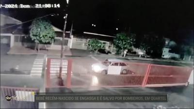 Bombeiros salvam bebê engasgado em Quirinópolis