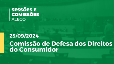 Imagem de capa do vídeo - Comissão de Defesa dos Direitos do Consumidor