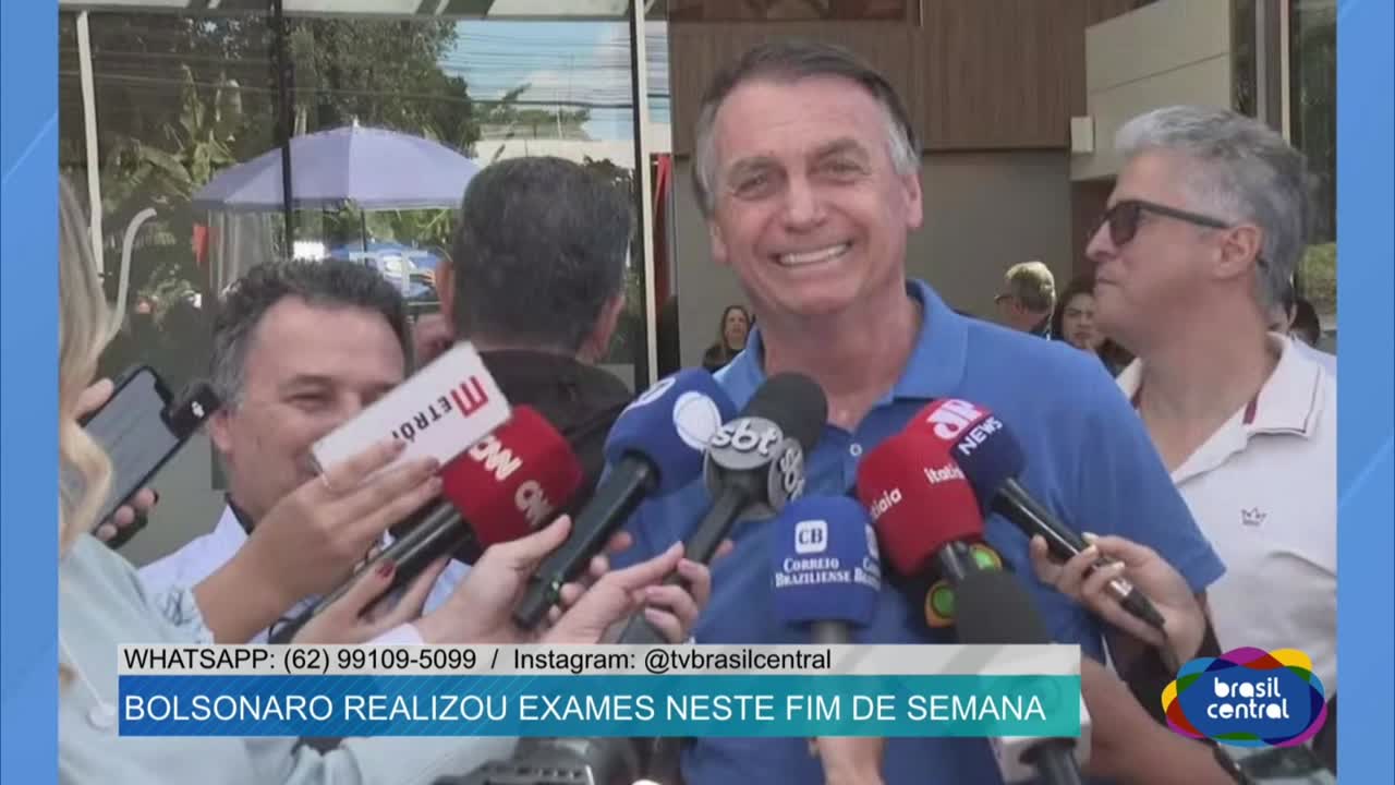 itemBolsonaro realizou Exames neste fim de Semana