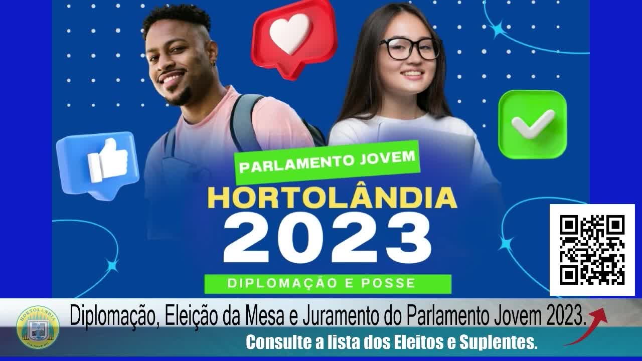 Solenidade de Diplomação, eleição da mesa e juramento do Parlamento Jovem 2023 - Parte 1
