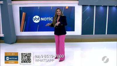 itemMulher é presa suspeita de furtar carteira em Pontalina