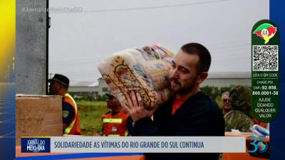 Solidariedade as vítimas do Rio Grande do Sul continua