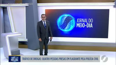itemPC combate tráfico de drogas e prende quatro pessoas em Aparecida de Goiânia