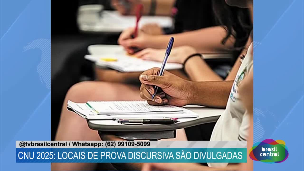 CNU 2025: Locais de Prova discursiva são divulgadas