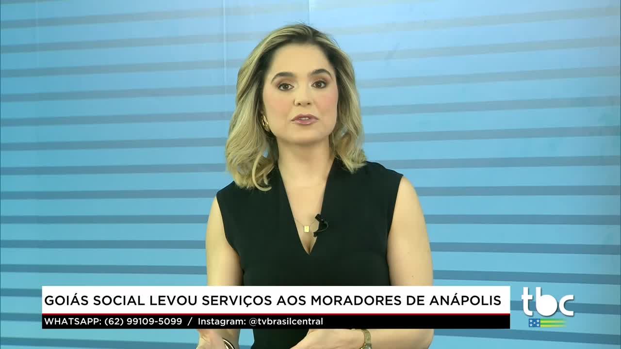 itemGoiás Social Hoje e Amanhã, em Trindade.