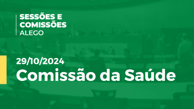 Imagem de capa do vídeo - Reunião da Comissão de Saúde - 29 10 2024.mp4