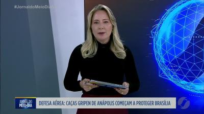 Ca&ccedil;as Gripen em An&aacute;polis come&ccedil;am a proteger Bras&iacute;lia
