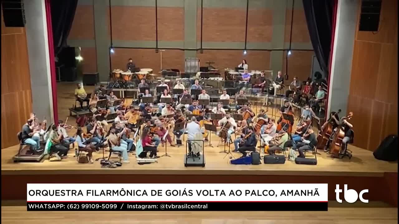 itemOrquestra Filarmônica de Goiás volta ao Palco, amanhã