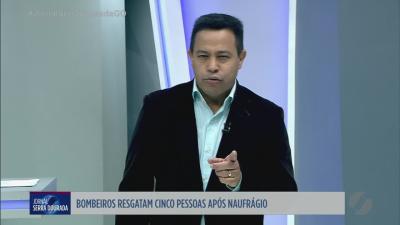 itemHomem é resgatado após ser levado pela correnteza no Rio Araguaia