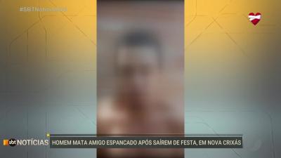 Homem mata amigo no meio da rua em Nova Crixás