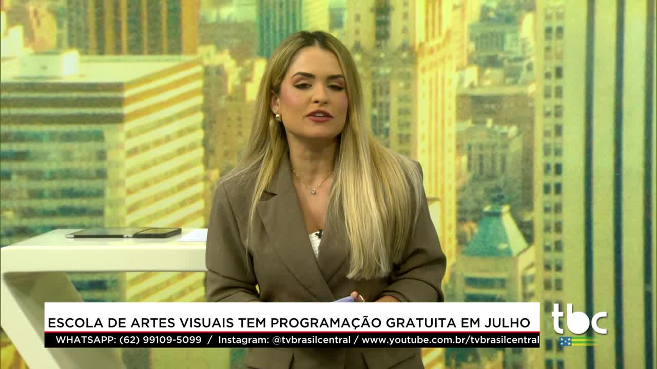 Escola de Artes Visuais tem Programa&ccedil;&atilde;o Gratuita em Julho