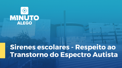 Imagem de capa do vídeo - Sirenes escolares - Respeito ao Transtorno do Espectro Autista