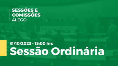 Imagem de capa do vídeo - Sessão Ordinária