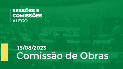 Imagem de capa do vídeo - Comissão de Obras