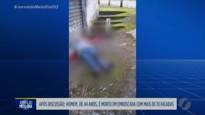 itemHomem é morto em emboscada com mais de dez facadas